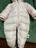 babycare兒童羽絨連體衣冬季保暖嬰兒外出服秋裝寶寶羽絨服冬裝2024新款 哆咔雪糕粉 80cm 曬單實拍圖
