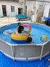 獵鋼狼大型成人支架游泳池超大號家用充氣游泳池戶(hù)外移動(dòng)泳池兒童戲水池 3*2豪華套餐 曬單實(shí)拍圖
