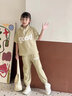 舟喜女童夏季短袖休閑運(yùn)動(dòng)套裝2025新款韓范潮酷女大童洋氣網(wǎng)紅夏裝 紫色套裝 160 【建議身高 150-160cm 】 曬單實(shí)拍圖