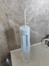 松下（Panasonic）水牙線(xiàn)牙齒沖洗器 小巧家用沖牙器便攜 高頻脈沖水流伸縮小圓管 牙齒口腔清潔器年會(huì )獎品年貨禮物 【脈沖水流】小圓管-DJ33 藍色 曬單實(shí)拍圖