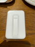 邦克仕(Benks)磁吸支架充电宝 Magsafe苹果5W无线快充移动电源 6000毫安时 魔方背夹 适用苹果华为小米 白 实拍图