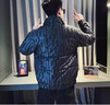 喬易倫男士外套冬季棉服潮牌痞帥立領(lǐng)加厚棉衣2025新款修身保暖棉襖上衣 黑色 M 曬單實(shí)拍圖