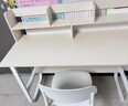人文成家實(shí)木書桌學(xué)習(xí)桌家用臥室中學(xué)生電腦桌寫字桌書柜書架一體靠墻桌子 【店長(zhǎng)力薦】熱銷款書桌 100*50*72cm 曬單實(shí)拍圖