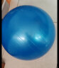 杜威克瑜伽球加厚防滑弹力成人健身球专业平衡核心训练 蓝色55cm 实拍图