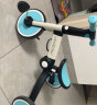 uonibaby品牌授权儿童三轮车脚踏车变形1-3-6岁溜娃神器多功能平衡滑步遛 蒂芙尼蓝(适身高68-128cm) 升级版 实拍图