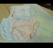 全棉時(shí)代女士抗菌紗布內褲中腰收腹薄款透氣女生三角短褲頭3條裝 月光石綠+沙石裸粉+晨間麥青 XL /170 曬單實(shí)拍圖