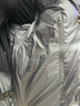 雅鹿【200g鵝絨】羽絨服男短款可脫卸帽情侶款加厚鵝絨服極寒厚外套DO 黑色-女款【匈牙利進口鵝絨】 165/S（186g鵝絨） 曬單實拍圖