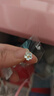 老銀匠蝴蝶素銀耳釘女釘養(yǎng)耳洞送女友小眾簡約通勤設計感s925銀耳飾女士 曬單實拍圖
