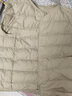雅鹿新款兒童羽絨馬甲男童女童寶寶羽絨背心小學(xué)生輕薄羽絨服內膽內穿 卡其色 160 曬單實(shí)拍圖