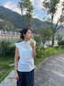路飲者RUNSIER銀離子抗菌高硼硅雙飲玻璃杯耐高溫新款女生高顏值吸管水杯大容量 U855-稚果綠 380ml 曬單實拍圖