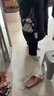 鷗咖諾 可愛(ài)卡通毛絨斜挎包女2025新款網(wǎng)紅流行百搭路西法貓玩偶單肩包 灰色 曬單實(shí)拍圖