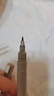 uni三菱（uni）0.94mm水性繪圖軟頭針管筆 PINBR-200美術(shù)設計描邊筆brush勾線(xiàn)筆 淺灰色 單支裝 曬單實(shí)拍圖
