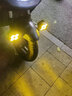 美蒂亞汽車(chē)led射燈電動(dòng)車(chē)摩托車(chē)射燈強(qiáng)光超亮前杠中網(wǎng)越野車(chē)射燈輔助燈 透鏡款遠(yuǎn)白光+近黃光標(biāo)配+夾具 曬單實(shí)拍圖