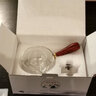 禾艾蘇（heisou）側把茶壺耐熱玻璃煮茶壺茶道杯功夫茶具木把沖茶器 側把壺350ml 曬單實拍圖