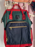 sun earth&u日本大容量妈咪包双肩包多功能母婴包背包旅行包防水宝妈干湿分离 红绿蓝 实拍图