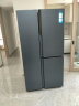 海尔（Haier）501升双系统双循环侧T型双门三开门电冰箱家用一级能效变频节能无霜超薄嵌入式BCD-501WLHTS79B9U1 实拍图
