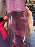 Blender Bottle 運(yùn)動水杯男女士健身水壺 蛋白粉搖搖杯攪拌杯男女士大容量奶昔杯 紫紅色 28oz（約820ml） 曬單實(shí)拍圖