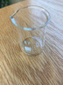 威爾基燒杯玻璃小量杯10ml毫升計(jì)量杯食品級嬰兒喝藥沖藥量杯25ml帶刻度 玻璃量杯-25ml（25毫升） 曬單實(shí)拍圖