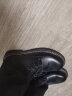 卡帝乐鳄鱼 CARTELO 英伦风复古小皮鞋女系带单鞋 KDLYJ-WF031 黑色 36  实拍图