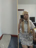 FSHEjk制服裙全套長(cháng)短袖日系半身裙女生套裝格裙一整套學(xué)院風(fēng)夏季 星野八件套 XL適合115-125斤(調節扣版) 曬單實(shí)拍圖