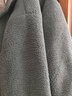 POUM pu皮棉服男冬季羊羔絨雙面穿棉衣寬松棉襖外套寬松休閑上衣服 XMEFS-MY088黑色（PU皮） XL 曬單實(shí)拍圖