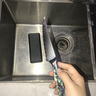 FINDKING鋒勁大馬士革鋼牛排刀廚房刀具牛扒刀多用刀西式切肉刀手把肉小刀 彩珀大馬士革牛扒刀 曬單實(shí)拍圖