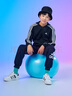 adidas加絨保暖三條紋連帽夾克外套男大童兒童秋冬阿迪達斯輕運動(dòng) 黑色/白色   140 曬單實(shí)拍圖