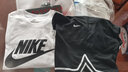 耐克（NIKE） 男裝運動(dòng)夏季新款運動(dòng)服時(shí)尚LOGOT恤休閑半袖寬松短袖短褲套裝 單件/白T恤 L 曬單實(shí)拍圖