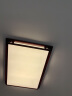 羲和 中式吸顶灯LED客厅灯具实木仿羊皮温馨超薄卧室灯红木灯广东中山 【福利价】一米客厅灯-三色变光 实拍图