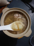 祥業(yè)陶瓷燉盅隔水燉盅帶蓋家用蒸蛋碗燉燕窩盅雞蛋羹專用小燉瓦罐煲湯 豎紋雙耳燉罐(米黃)-C款 曬單實(shí)拍圖
