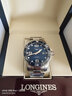 【二手99新】25年未使用 浪琴(LONGINES)運動(dòng)康卡斯潛水系列男表專(zhuān)柜全新未拆封自動(dòng)機械瑞表 43mm陶瓷圈機械藍盤(pán)L3.782.4.96.6 曬單實(shí)拍圖
