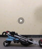 迪马（DM） 婴儿推车可坐可躺超轻便携式手推车折叠避震婴儿车伞车儿童宝宝 升级款-时尚蓝 实拍图