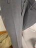 皮爾卡丹（pierre cardin）潮流商務(wù)休閑褲男士韓版修身小腳西褲英倫長(cháng)褲春季垂感九分西裝褲 K986中灰 長(cháng)褲 32 適合130-139斤左右 曬單實(shí)拍圖