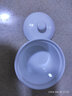 斯凱綈（Sky Top） 陶瓷碗帶蓋骨瓷燉盅單人份純白250ml2件裝 250ml燉盅2件裝 9.8cm 2個(gè) 曬單實(shí)拍圖