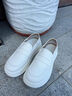 蘇伊凱suyikai護士鞋女軟底透氣厚底防滑不累腳工作小白鞋一腳蹬增高醫護鞋子女 白色 【送運費險】 36 【偏小拍大一碼】 【批量可談】 曬單實(shí)拍圖