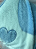 雅鹿 冬季珊瑚绒被套单件冬天双面毛绒牛奶绒法兰绒加绒单被罩加厚 蓝爱心JB 【单被套】150*200cm 实拍图