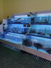 小石頭水族館商超中空玻璃海鮮池雙層玻璃防水霧帝王蟹魚缸平層蝦蟹移動(dòng)海鮮池 咨詢客服配置尺寸 曬單實(shí)拍圖