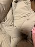 蕉內熱皮5系女士羽絨服短款抗靜電防潑水輕薄700+蓬松情侶外套秋冬季 極光白 M 曬單實(shí)拍圖