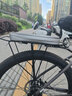 ROGTYO自行車(chē)后座架山地車(chē)后貨架可載人單車(chē)尾架車(chē)架帶人行李架配件通用 【大孔】加強加粗實(shí)心+泥板+坐墊 曬單實(shí)拍圖