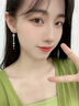 沫蘭（MOLADY）銀一周耳釘女士套裝禮盒耳飾閨蜜生日七夕情人節(jié)禮物送女友老婆 [進(jìn)口鋯石]珍愛星期耳釘*七對(duì)裝 曬單實(shí)拍圖