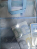 金得利L型科目分類(lèi)袋A4拉鏈文件袋小學(xué)初中高中生作業(yè)袋書(shū)袋透明手提資料袋試卷收納袋補習袋藍色FB8797 曬單實(shí)拍圖
