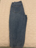 深呼吸DEEP BREATH女裝休閑高腰八分牛仔蘿卜褲女A100276 藍 L (4) 曬單實(shí)拍圖