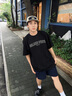 NBA官方湖人/勇士/快船王朝系列夏季運(yùn)動(dòng)休閑中性寬松T恤男純棉短袖 金州勇士T恤 L 曬單實(shí)拍圖