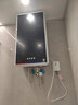 格林姆斯（GLEMOS）電熱水器 16升恒溫速熱5倍熱水增容家用小型扁桶節能儲水即熱式大水量 20L 5500W Y11-55F黑色【雙膽速熱】 曬單實(shí)拍圖