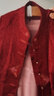 俞兆林（YUZHAOLIN）喜慶奶奶裝襯衫中老年人衣服女上衣女?huà)寢尨合奶蒲b老太太婚宴過(guò)壽 紅色(單上衣) 2XL (建議體重110-125斤) 曬單實(shí)拍圖