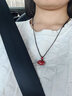 傾愛(ài)本命年朱砂吊墜男女款項鏈小眾百搭寶寶孩子老婆禮物朱砂如意吊墜 帝王砂如意吊墜 曬單實(shí)拍圖
