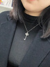 AIF毛衣鏈女鑰匙項鏈女925銀秋冬衛衣鏈年輕高級感時(shí)尚飾品百搭配飾 花蜜鑰匙毛衣鏈【40cm+5cm】 曬單實(shí)拍圖
