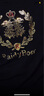Raidy Boer/雷迪波爾【100%綿羊毛】男士鐳射亮片羊毛衫毛衣 5023 黑色  170/48/M 曬單實(shí)拍圖