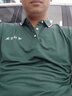 珠光萊卡 工作服定制印字T恤短袖文化衫定做工衣印logo工裝訂制polo衣服 墨綠 L 曬單實(shí)拍圖