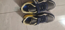 李寧熱斷碼兒童運動(dòng)鞋男童秋冬季中大童防水透氣網(wǎng)鞋小學(xué)生跑步鞋子 1910深藍黃皮面防水 36 曬單實(shí)拍圖